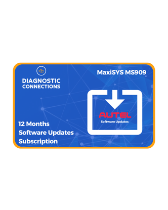 MaxiSYS MS909 12 Months Software Updates Subscription