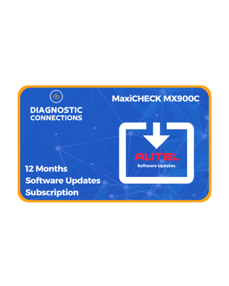 MaxiCHECK MX900C 12 Months Software Updates Subscription