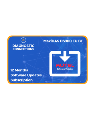 MaxiDAS DS900 EU BT 12 Months Software Updates Subscription