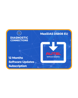 MaxiDAS DS808 EU 12 Months Software Updates Subscription