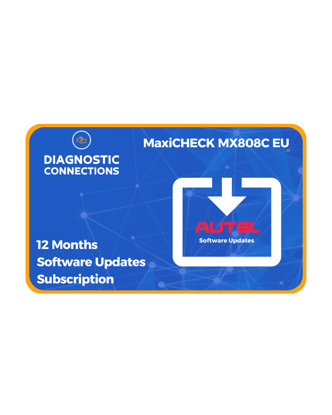 MaxiCHECK MX808C EU 12 Months Software Updates Subscription