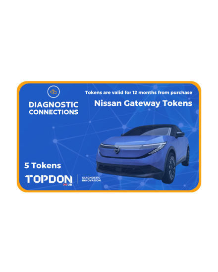 5 x Nissan Gateway Tokens