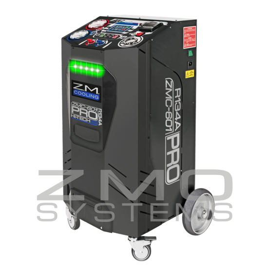ZMC601 Hi-Tech Pro AC Service Station R134A